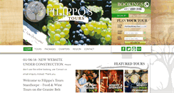 Desktop Screenshot of filippostours.com.au